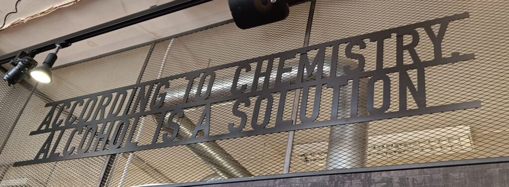 According to chemistry alcohol is a solution